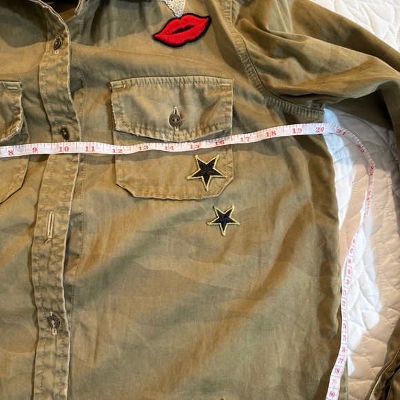 Current/Elliott The Perfect PatchworK shirt - Picture 10 of 15